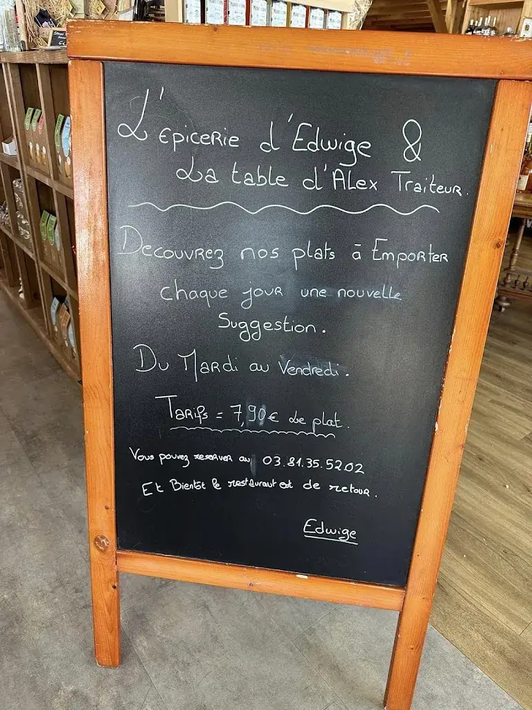 Menu_La Table D'alex_Étupes_image_2