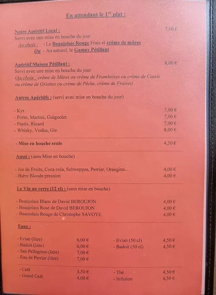 Menu_La Terrasse du Beaujolais_Chiroubles_image_1