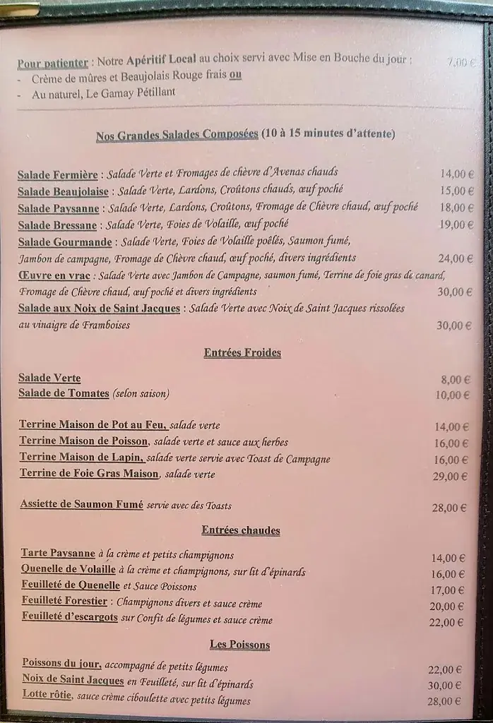 Menu_La Terrasse du Beaujolais_Chiroubles_image_4