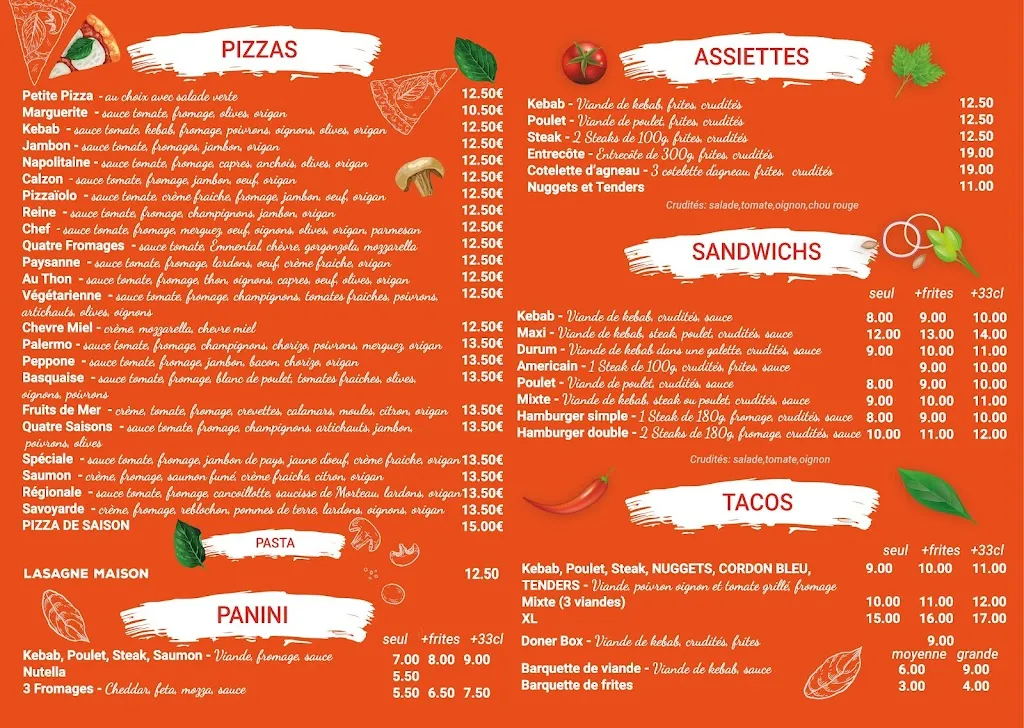 Menu_La Baraque Des Forges_Fraisans_image_1