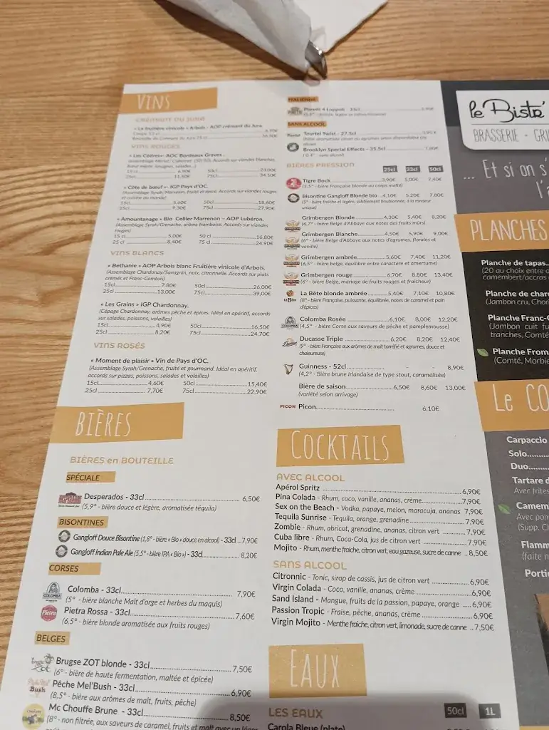 Menu_Le Bistr'O Resto_Besançon_immagine_2