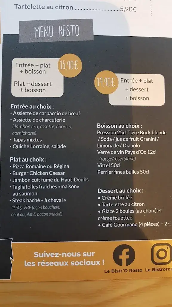 Menu_Le Bistr'O Resto_Besançon_immagine_3