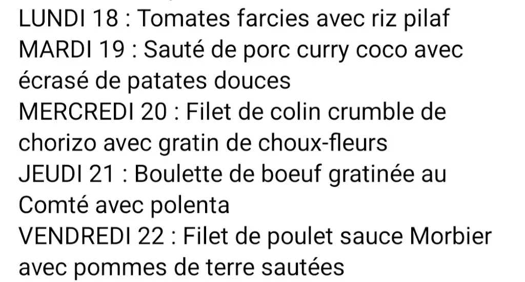 Menu_L'arc en Ciel_Frasne_immagine_3