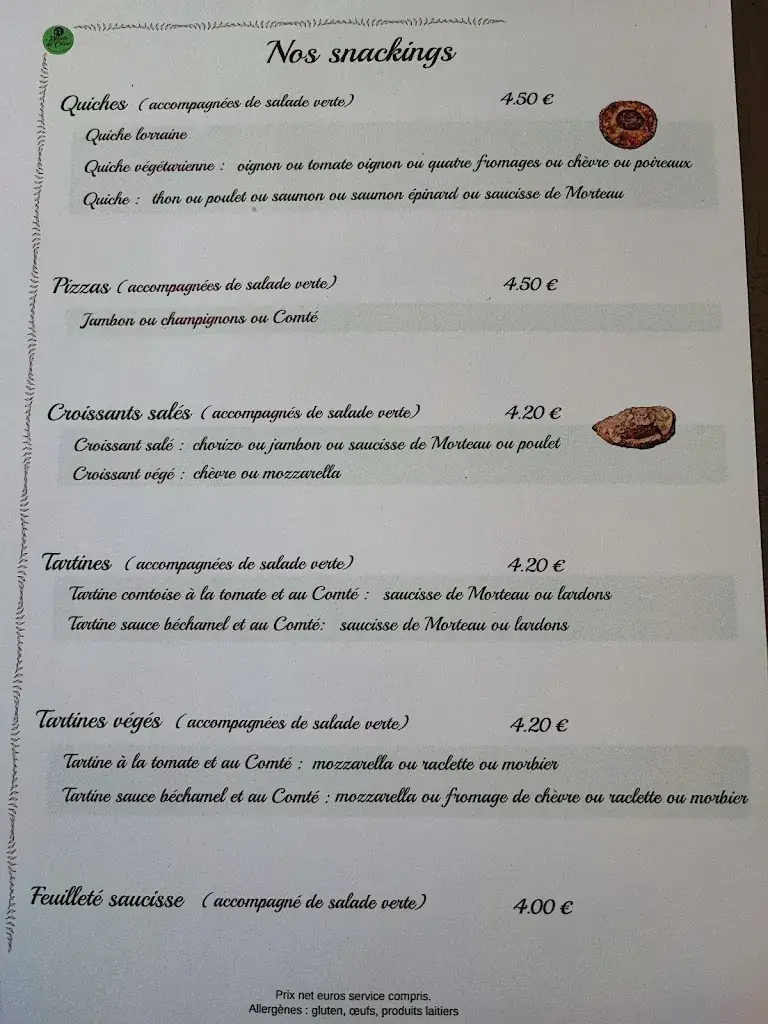 Menu_Au 66 délices de Céline_Frasne_image_3