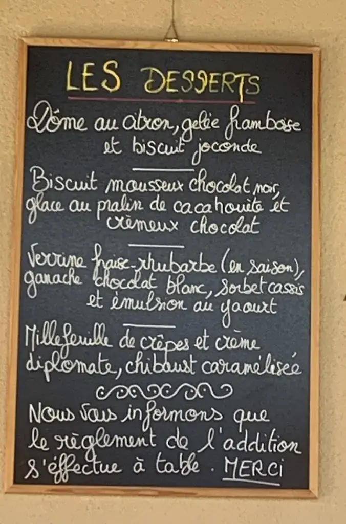 Menu_L'Auberge de Vigny_Digoin_immagine_1