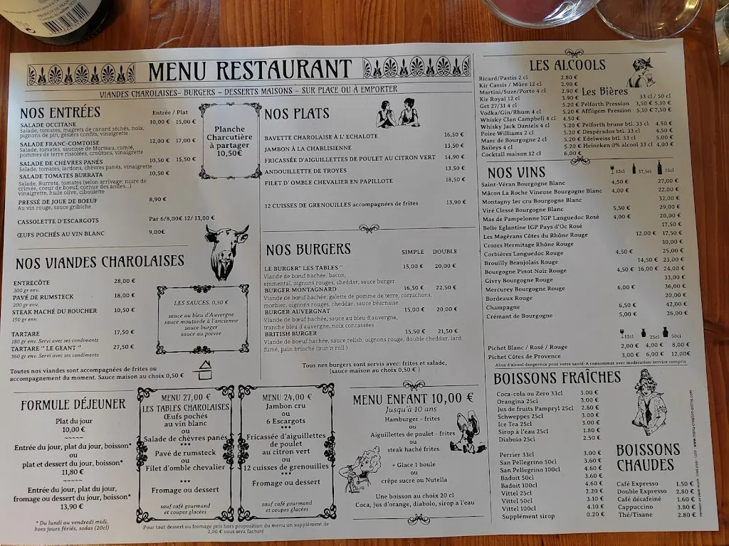 Menu_Les Tables Charolaises_Digoin_immagine_1
