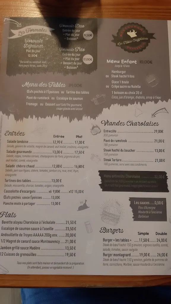 Menu_Les Tables Charolaises_Digoin_immagine_4
