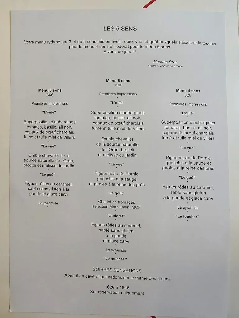 Menu_Le France_Villers-le-Lac_image_2