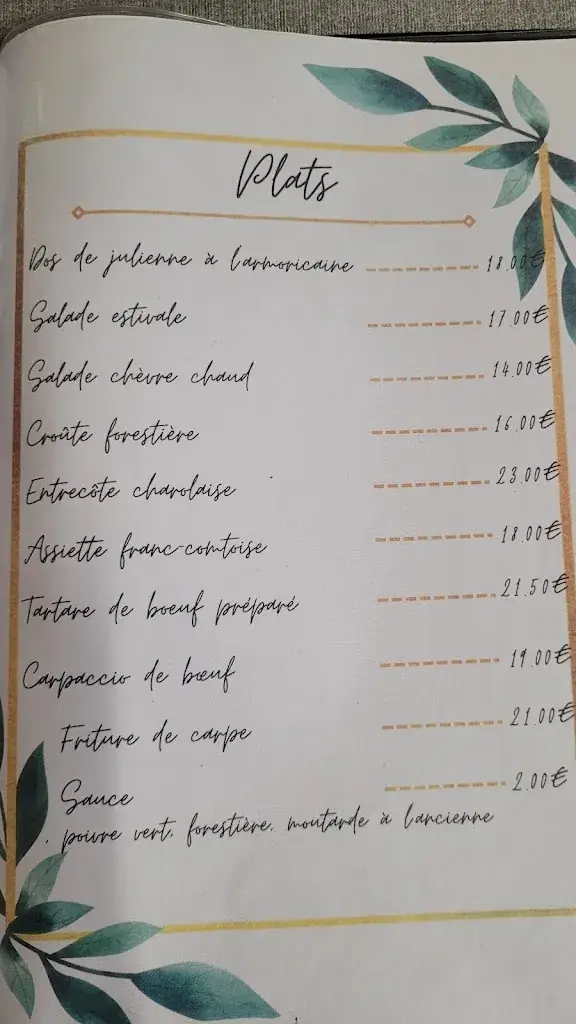 Menu_L'instant Des Saveurs_Longevelle-sur-Doubs_image_2