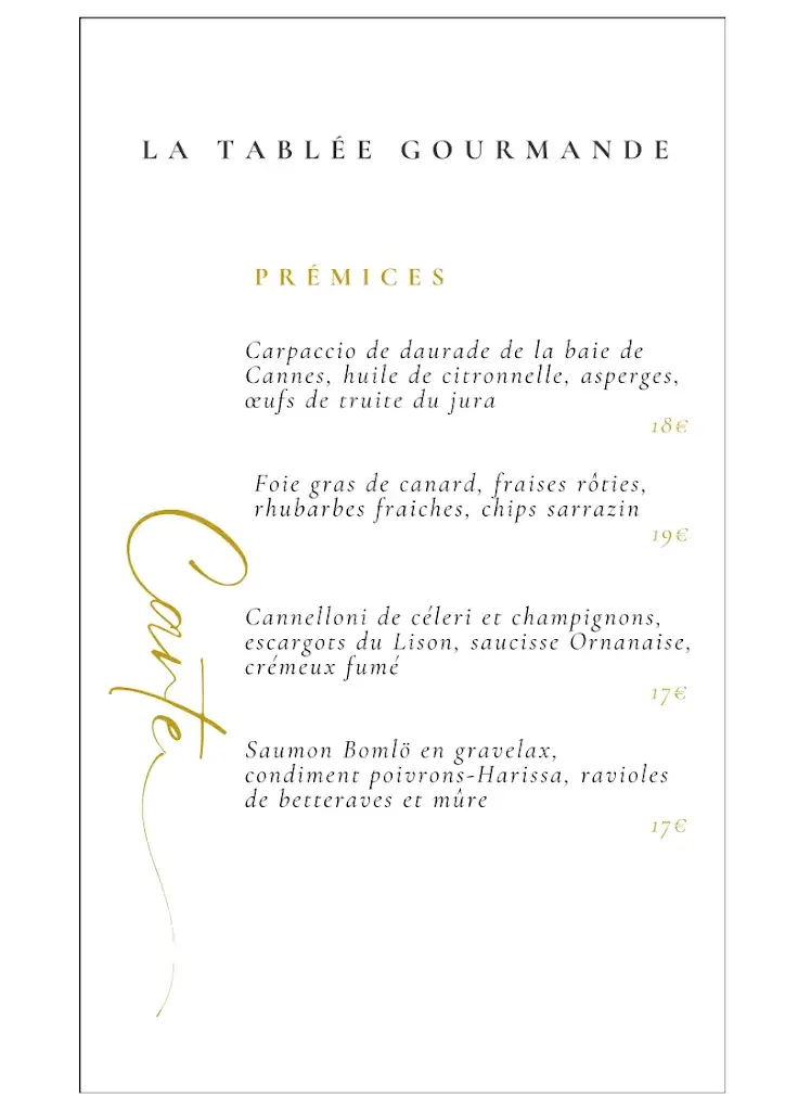 Menu_La Tablée Gourmande_Ornans_immagine_2