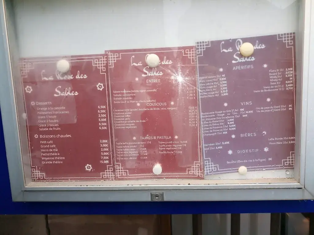 Menu_La Rose des Sables - Restaurant_Luxeuil-les-Bains_image_2