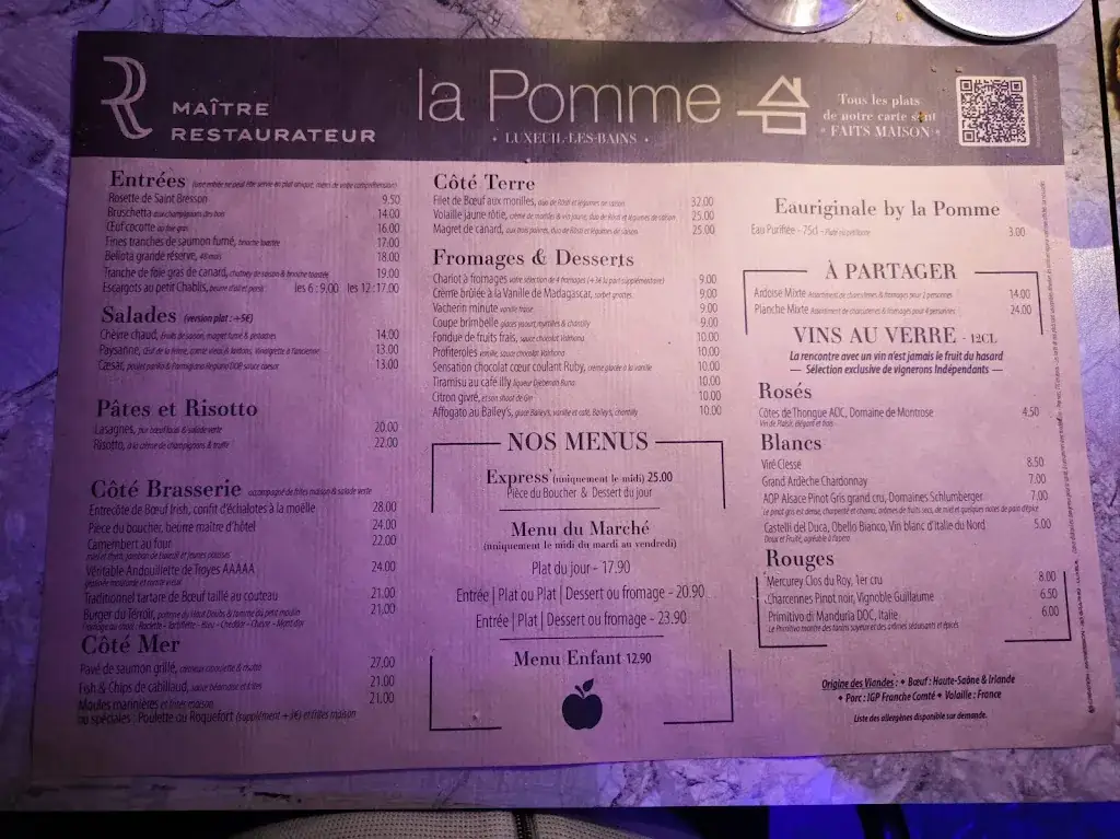 Menu_La Pomme d'Or_Luxeuil-les-Bains_image_2