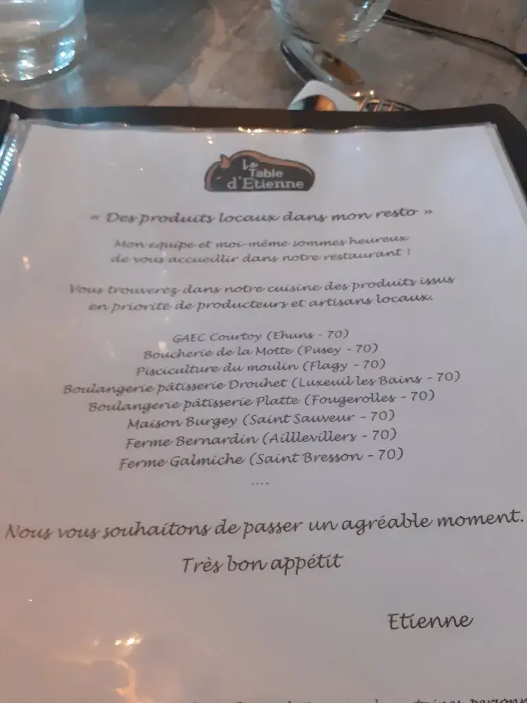 Menu_On the Table Etienne Lux'traiteur_Saint-Sauveur_image_3