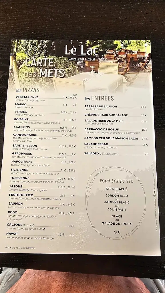 Menu_Restaurant du Lac_Luxeuil-les-Bains_image_1