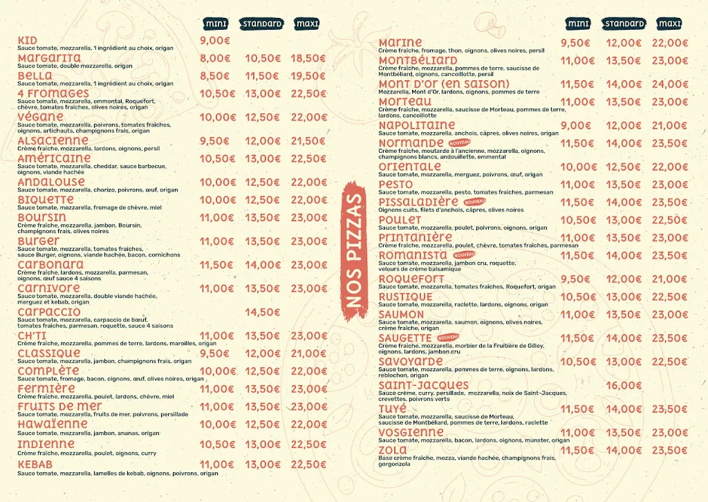 Menu_Bella Pizza Gilley_Gilley_image_1