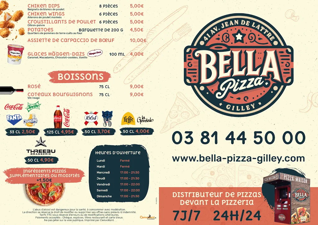 Menu_Bella Pizza Gilley_Gilley_image_2