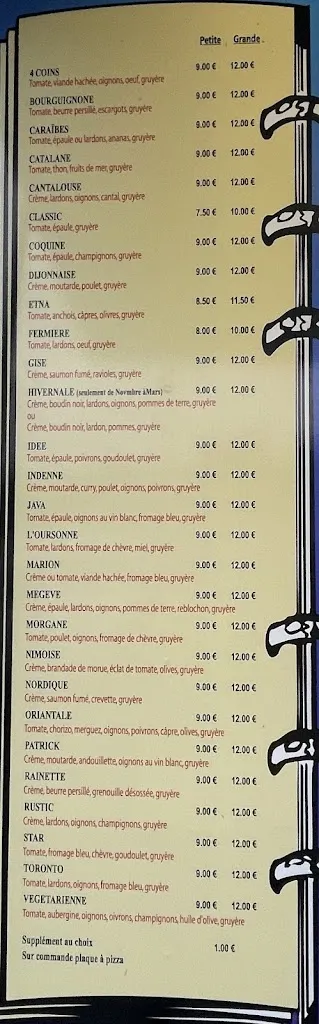 Menu_Pizza Aux 4coins_Beauzac_image_1