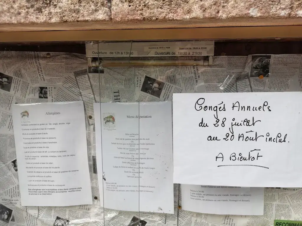 Menu_Le Moulin de l'Etang_Sauvigny-les-Bois_image_1