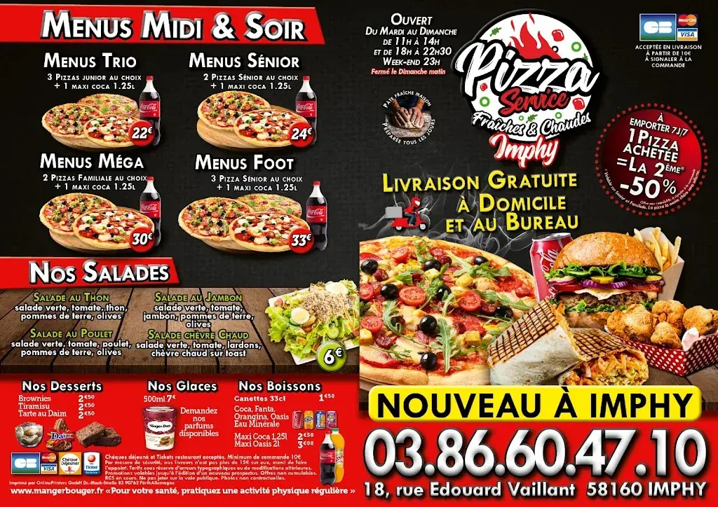 Menu_Pizza Service_Imphy_image_2