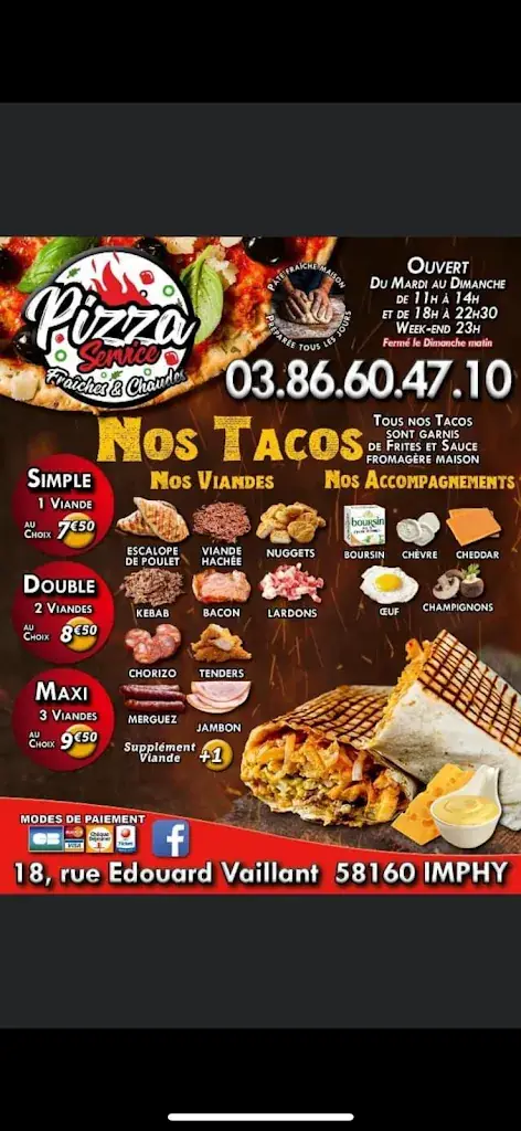 Menu_Pizza Service_Imphy_image_4