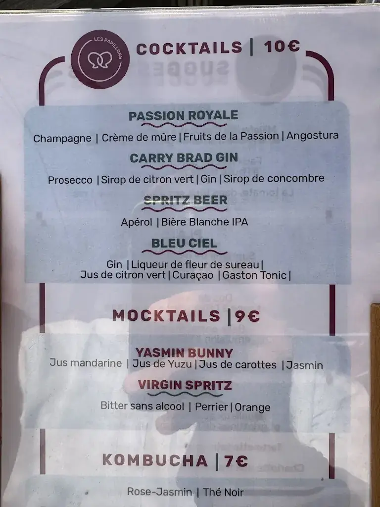 Menu_Restaurant Les Papillons - Brasserie De Montagne_Pontarlier_image_4