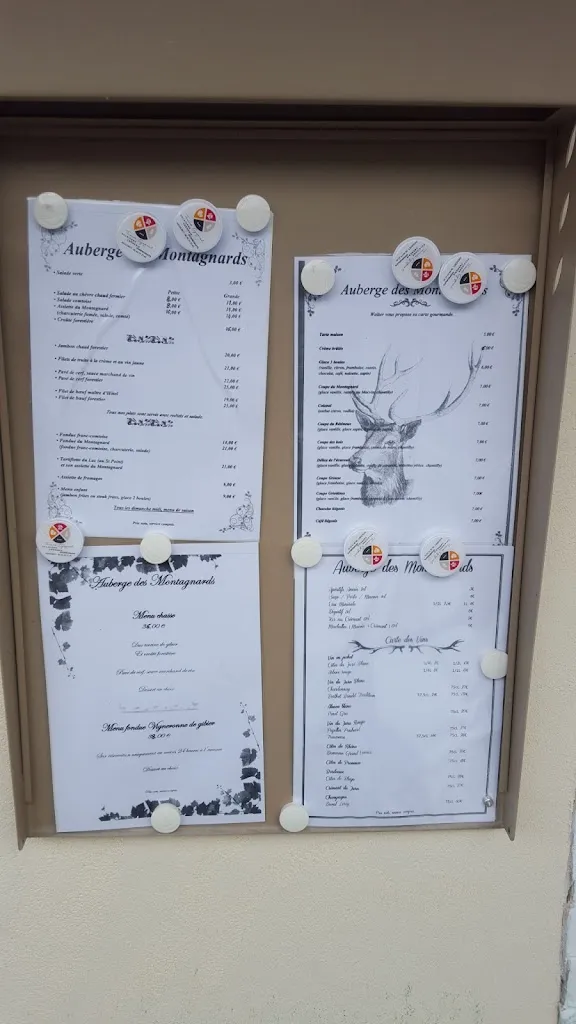 Menu_Auberge des Montagnards_Montperreux_image_3