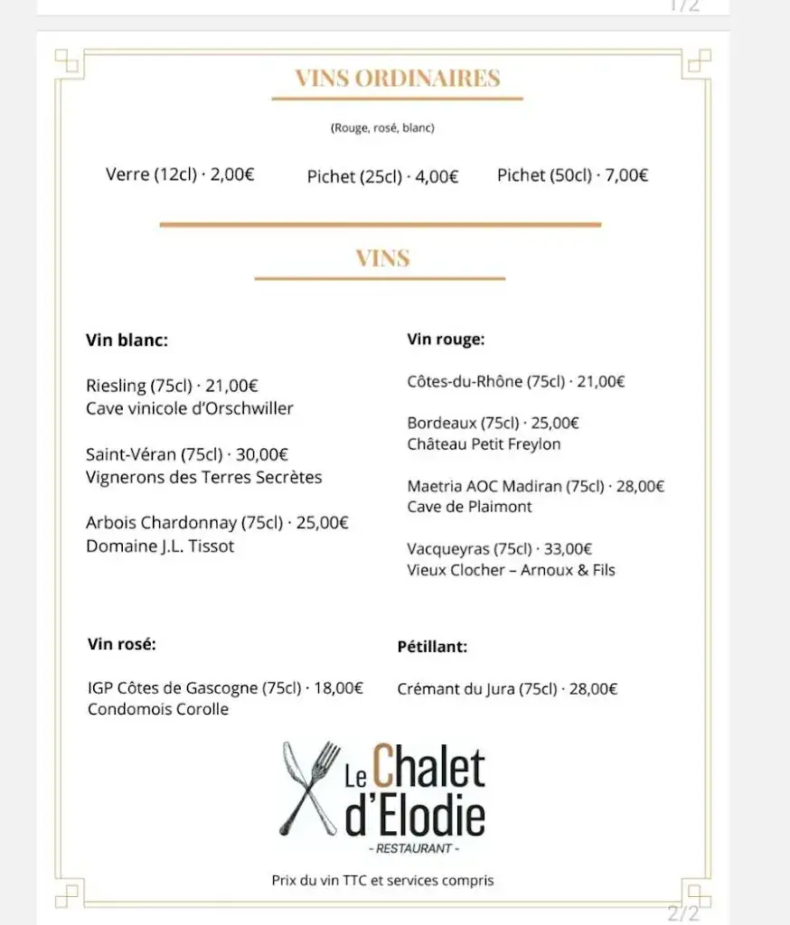 Menu_Le Chalet de Magalie_Chaffois_image_2