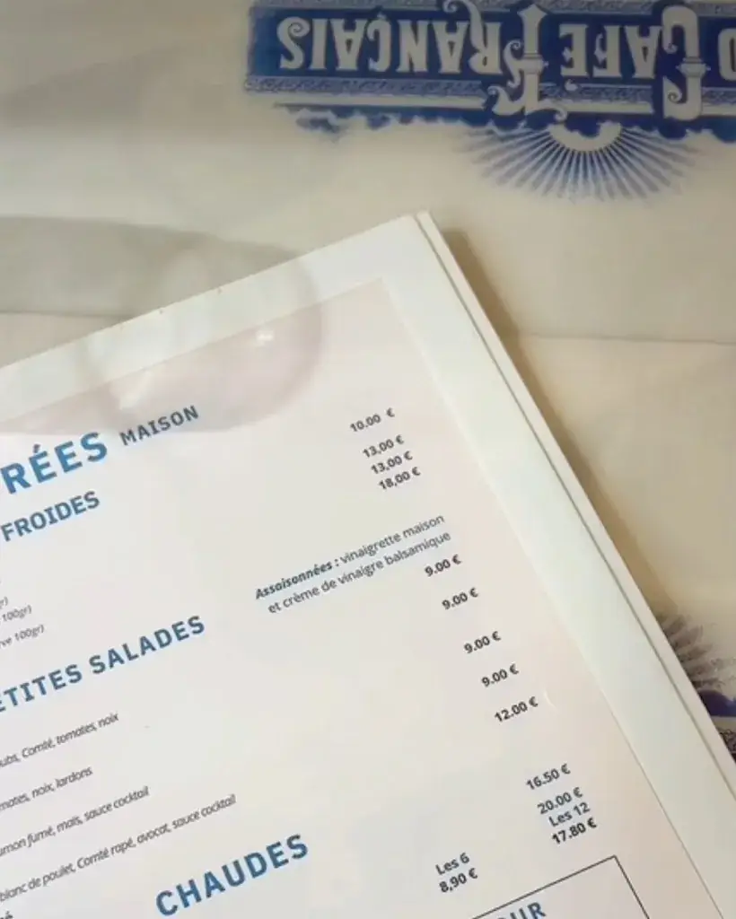 Menu_Brasserie Le Français_Pontarlier_image_1