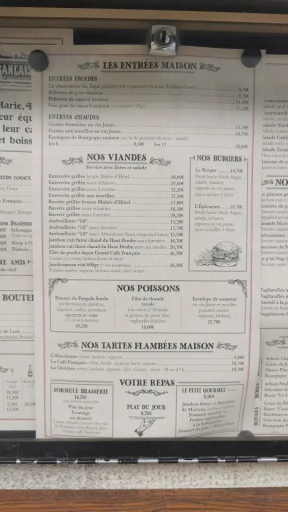 Menu_Brasserie Le Français_Pontarlier_image_2