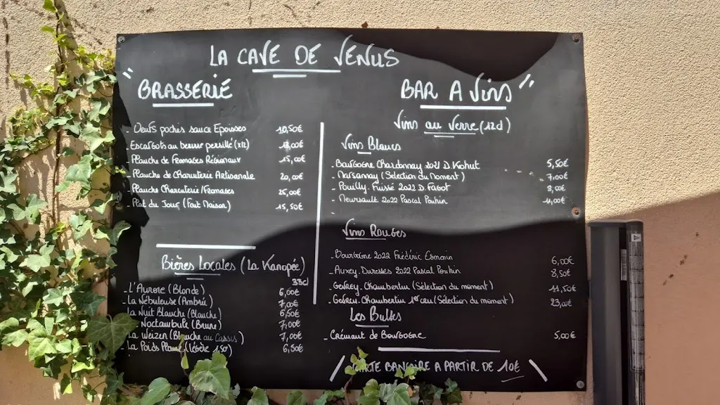 Menu_La cave de Venus_Gevrey-Chambertin_image_1