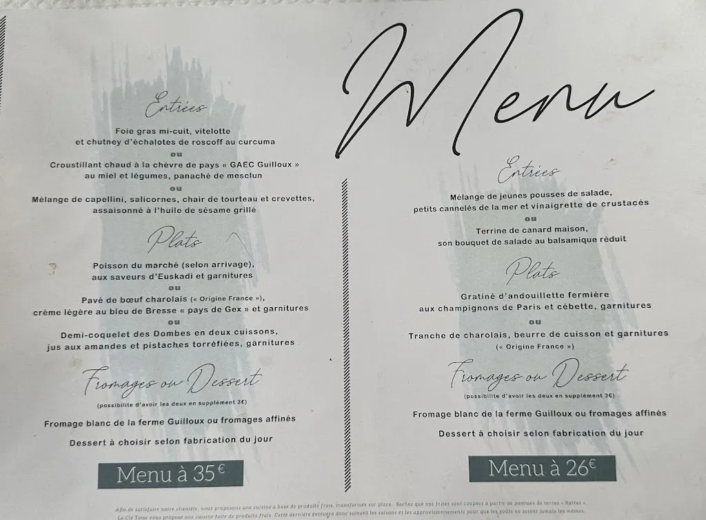 Menu_La Clé Toise_Clayette_image_4