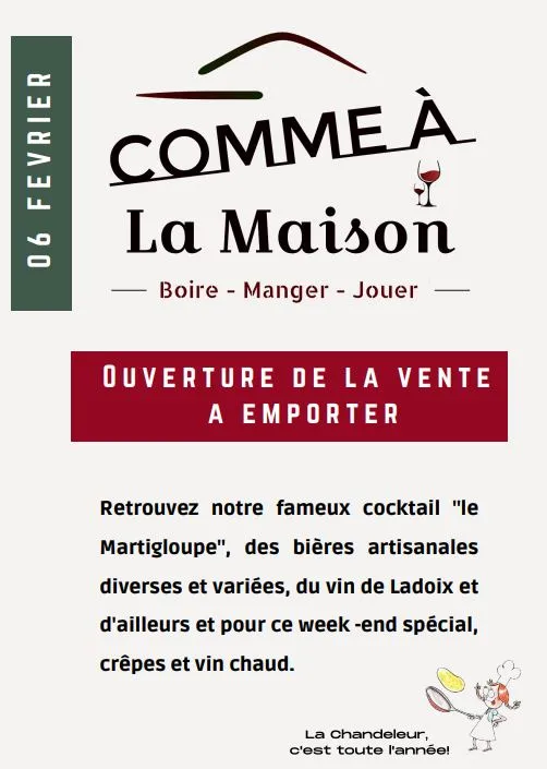 Menu_Comme à La Maison_Ladoix-Serrigny_image_1