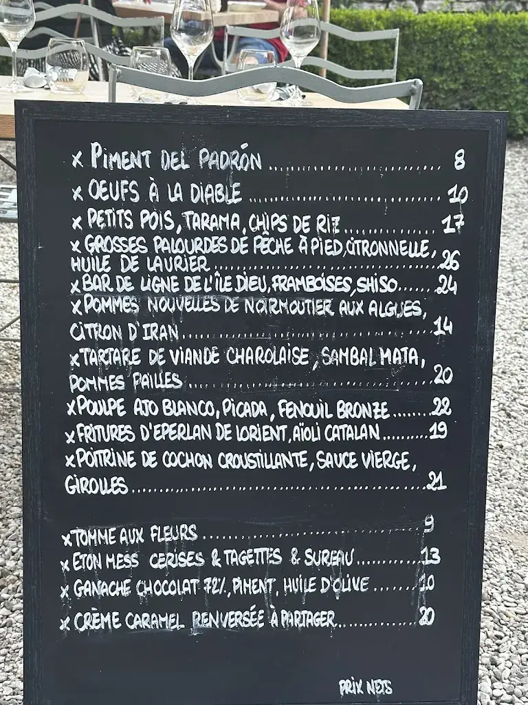 Menu_Ràde La terrasse Restaurant éphémère & RàDe - Restaurant à Demeure _Savigny-lès-Beaune_image_2