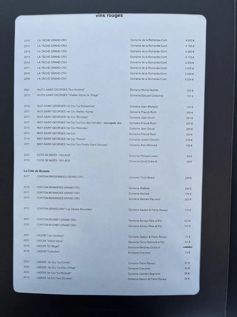 Menu_Ermitage de Corton_Chorey-les-Beaune_image_2