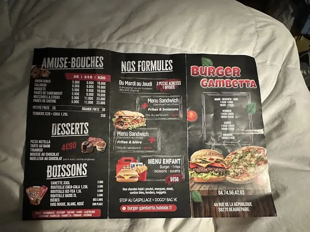 Menu_Burger Gambetta_Beaurepaire_image_1