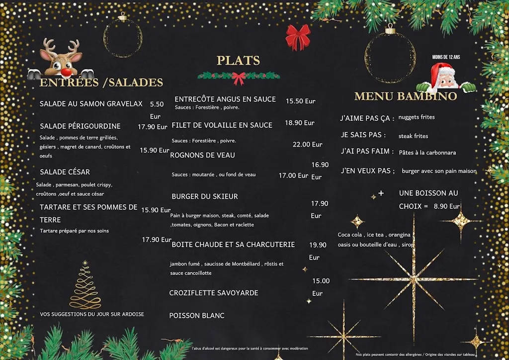 Menu_Brasserie restaurant du Mont Vaudois_Héricourt_image_1