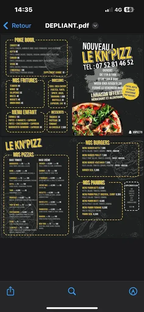 Menu_Le 704_Héricourt_immagine_1