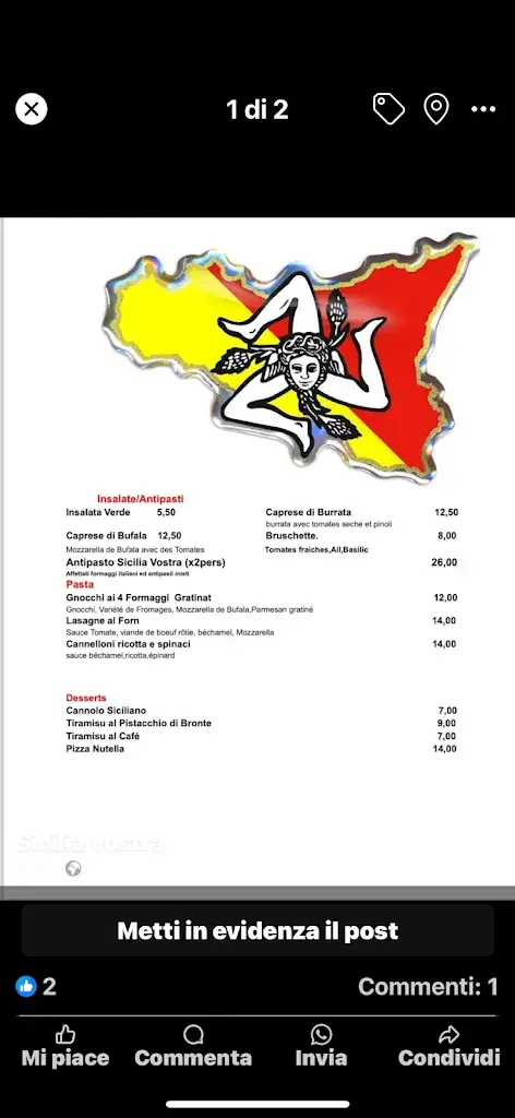 Menu_Sicilia vostra_Héricourt_immagine_2