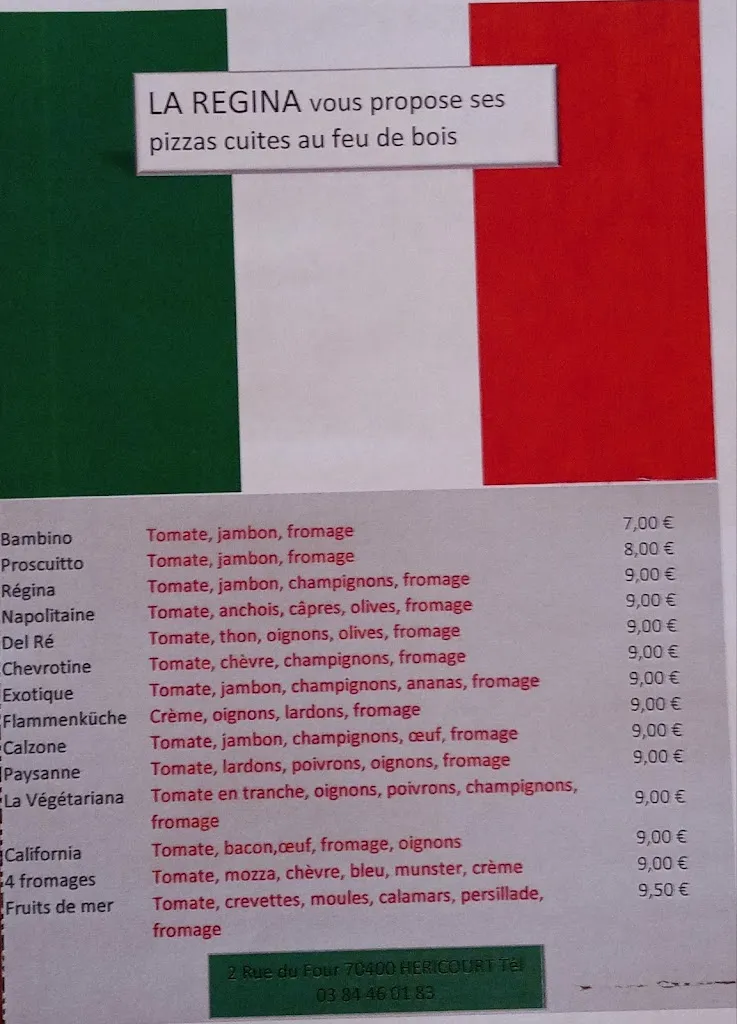 Menu_La Régina_Héricourt_immagine_4
