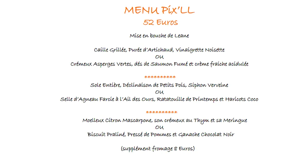 Menu_Restaurant Pix'L_Moissieu-sur-Dolon_image_1