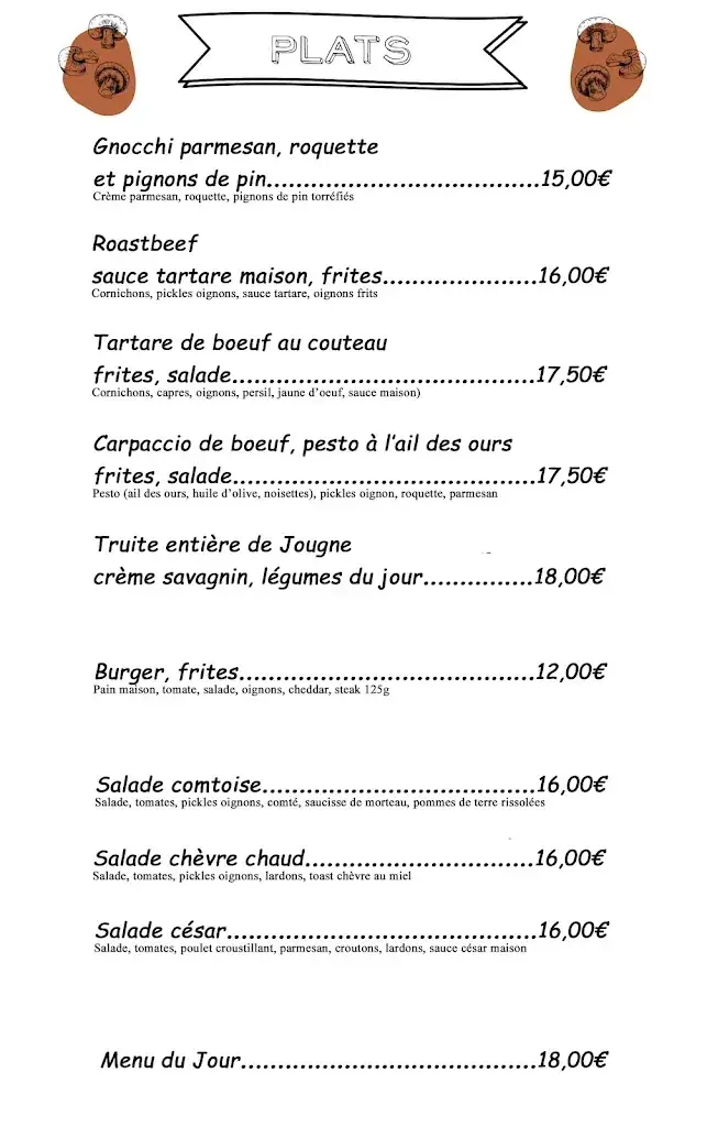Menu_Restaurant le Snabeudzi_Fourgs_image_2