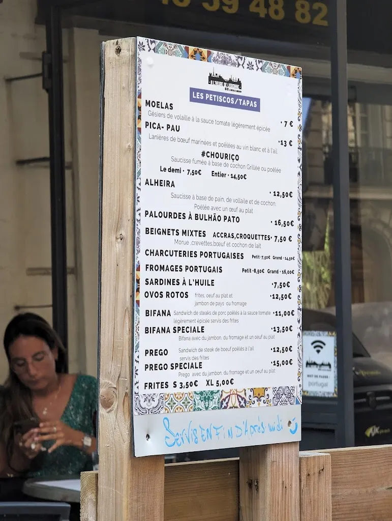 Menu_Le Bistro de Longchamp_Paris_image_4