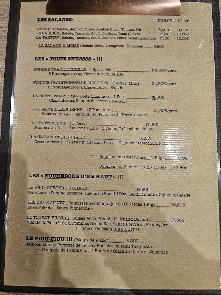 Menu_L'american Mountain_Joigny_image_1