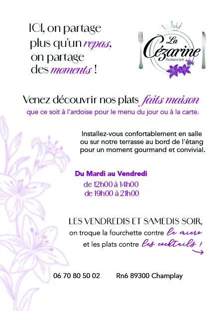 Menu_LA CEZARINE_Champlay_image_3