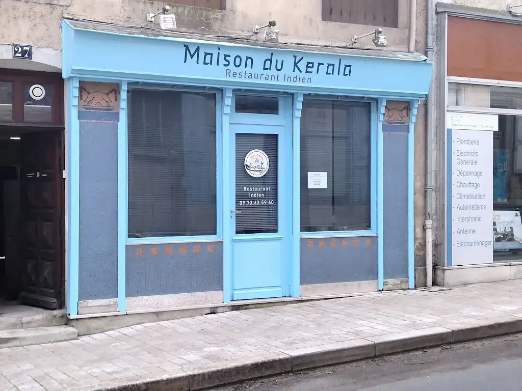 Maison Du Kerala restaurant in Charité-sur-Loire