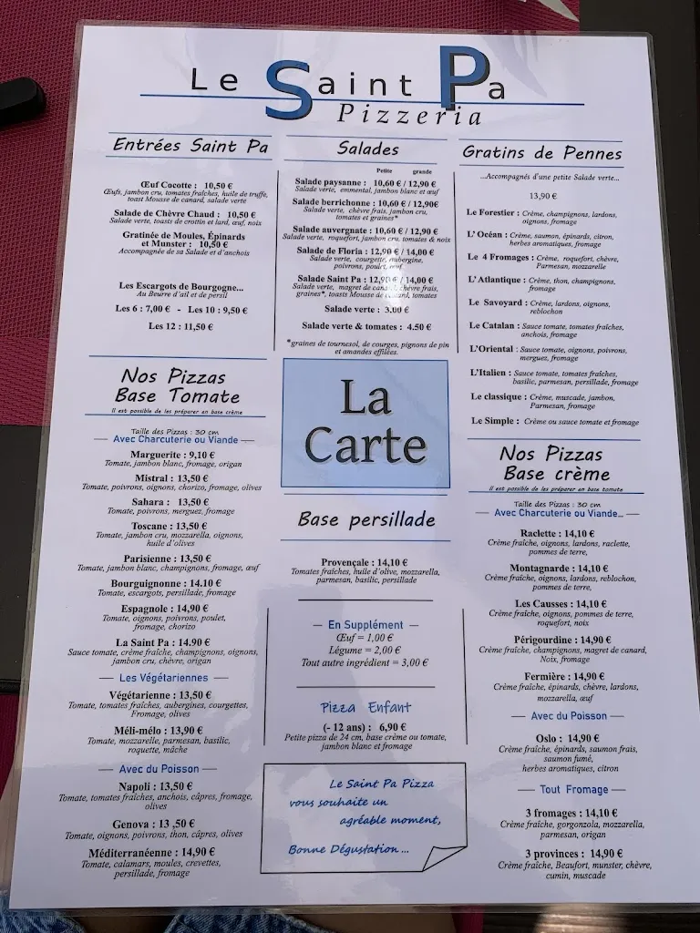 Menu_Le Saint Pa IV_Charité-sur-Loire_image_1