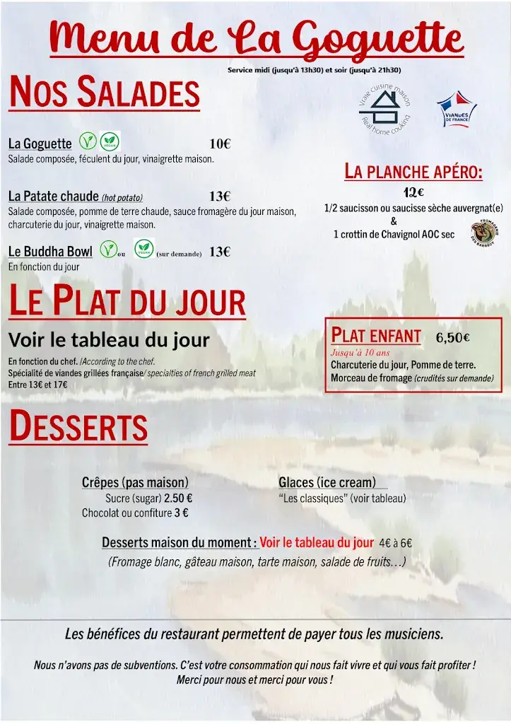 Menu_La Goguette de l'ile_Charité-sur-Loire_image_1