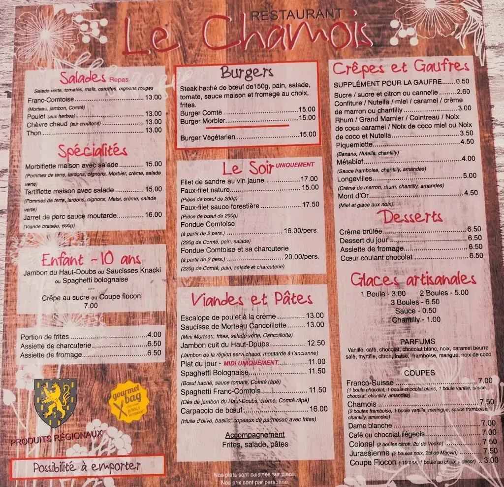 Menu_Le Chamois_Métabief_immagine_1