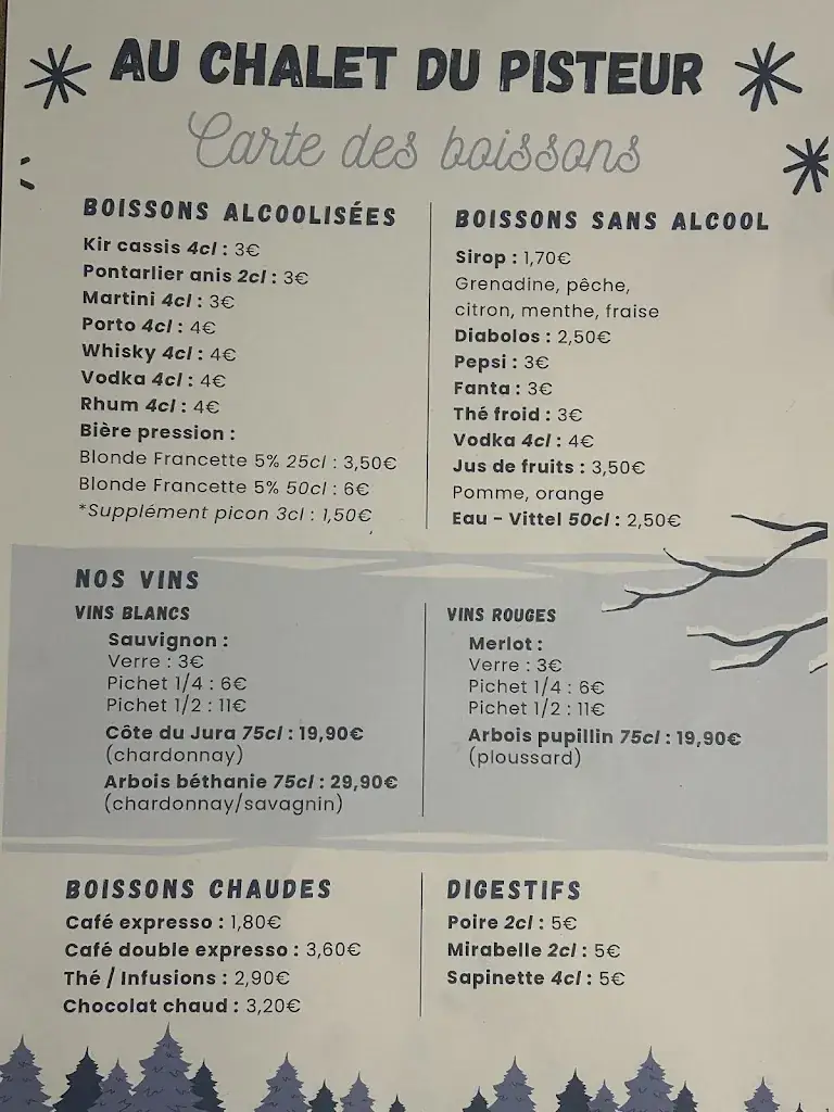 Menu_Chalet du Pisteur_Jougne_immagine_1
