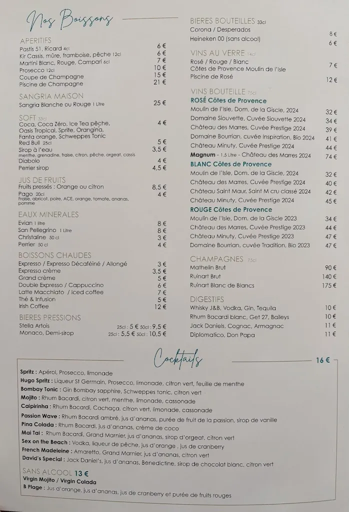 Menu_Le B Plage_Grimaud_image_2